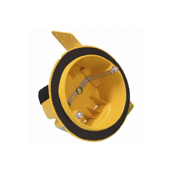 Raco Electrical Box, 281 CU IN, Ceiling Box Type, Thermoplastic Resin, Round Shape 2028FBAR - main